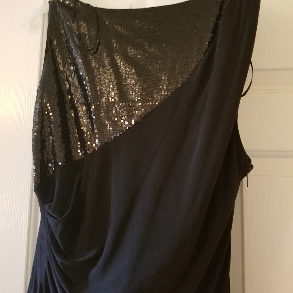 Black formal gown